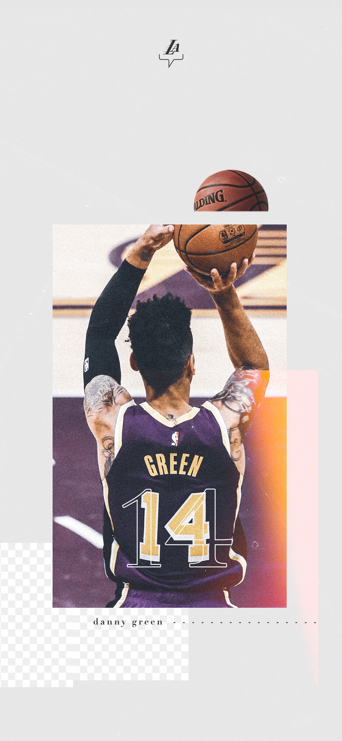 Danny Green 
 Name Lakers-wallpaper - Danny Green Wallpaper Lakers , HD Wallpaper & Backgrounds