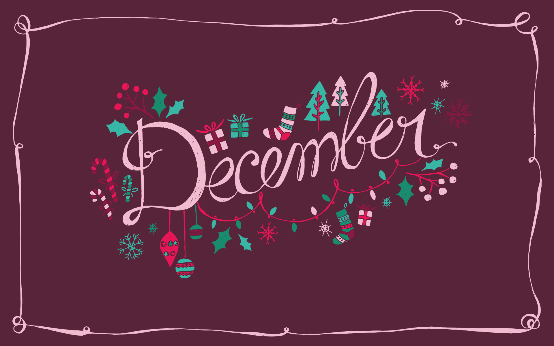 December 2019 Desktop Calendar , HD Wallpaper & Backgrounds