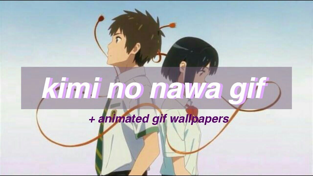 Kimi No Nawa Gif , HD Wallpaper & Backgrounds