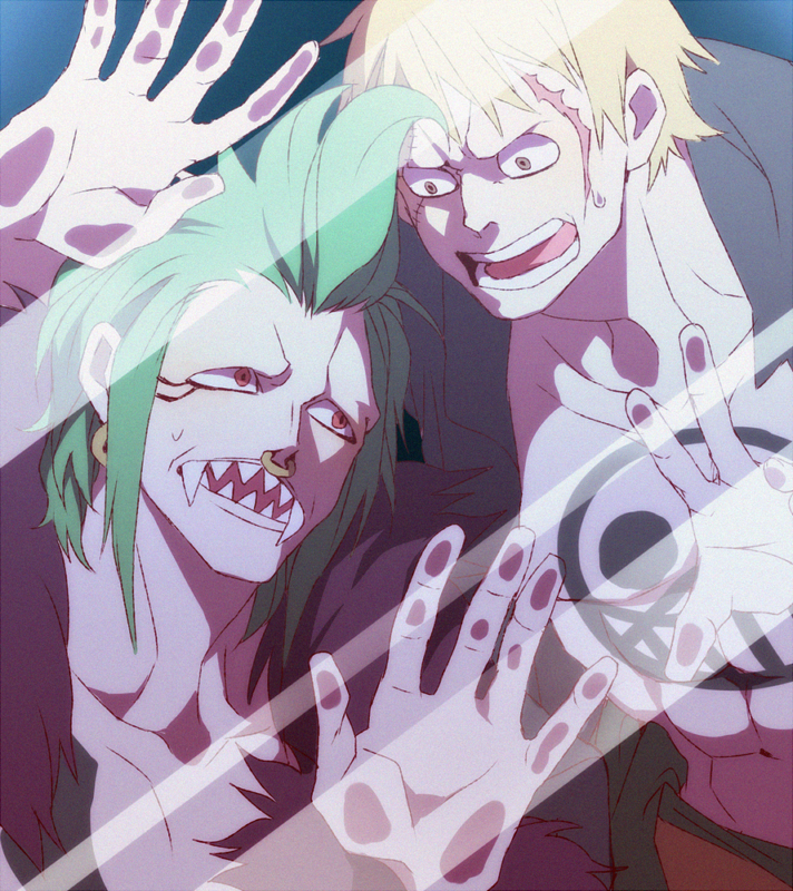 Anime Lock Screen Bartolomeo And Bellamy One Piece - Bellamy One Piece , HD Wallpaper & Backgrounds