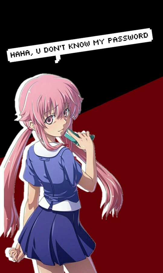 Anime, Mirai Nikki, And Yandere Image - Yuno Gasai , HD Wallpaper & Backgrounds