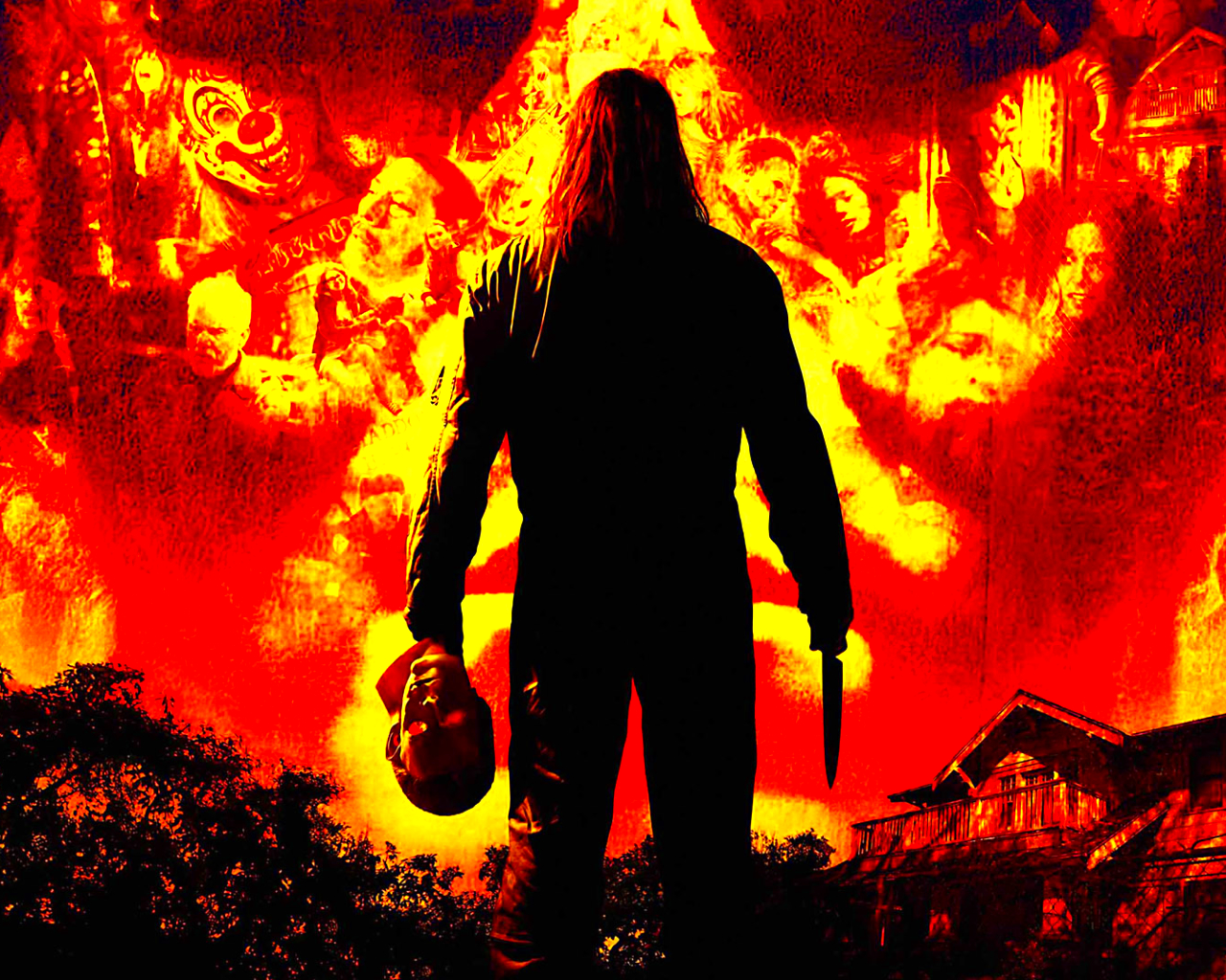 Michael Myers - Rob Zombie , HD Wallpaper & Backgrounds