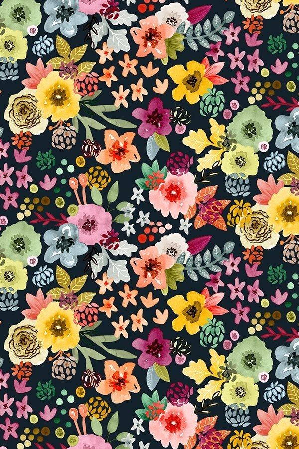 Vibrant Floral Background , HD Wallpaper & Backgrounds
