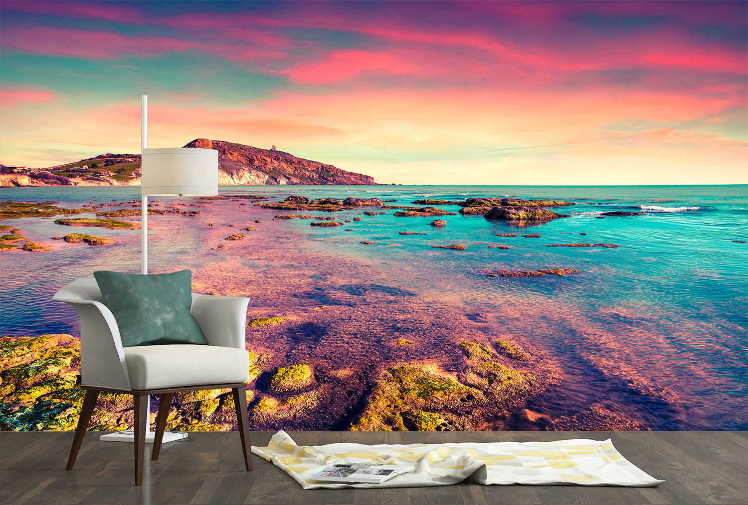 Spring Sunset Wallpaper Beach , HD Wallpaper & Backgrounds