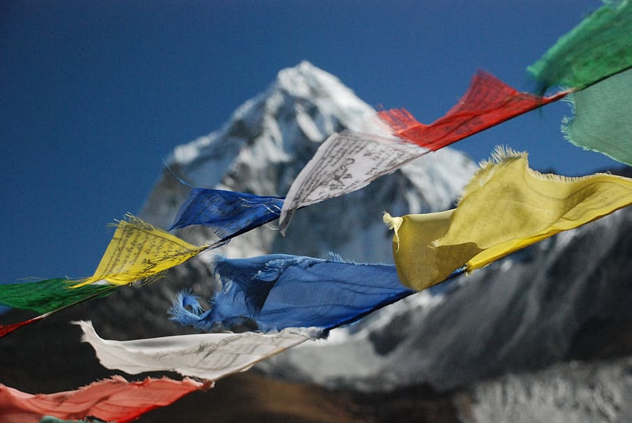 Tibetan Prayer Flags Hd , HD Wallpaper & Backgrounds