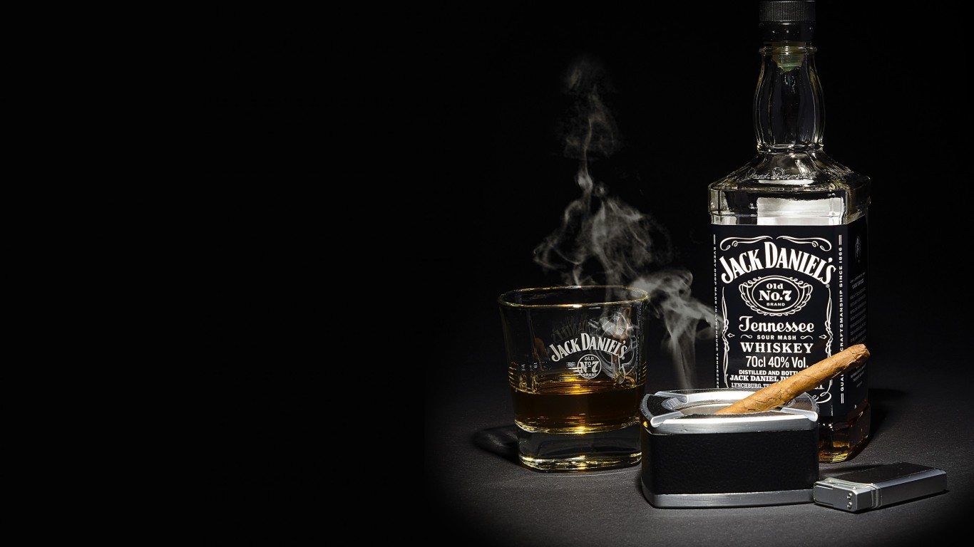 Jack Daniel's Whiskey & Ginger , HD Wallpaper & Backgrounds