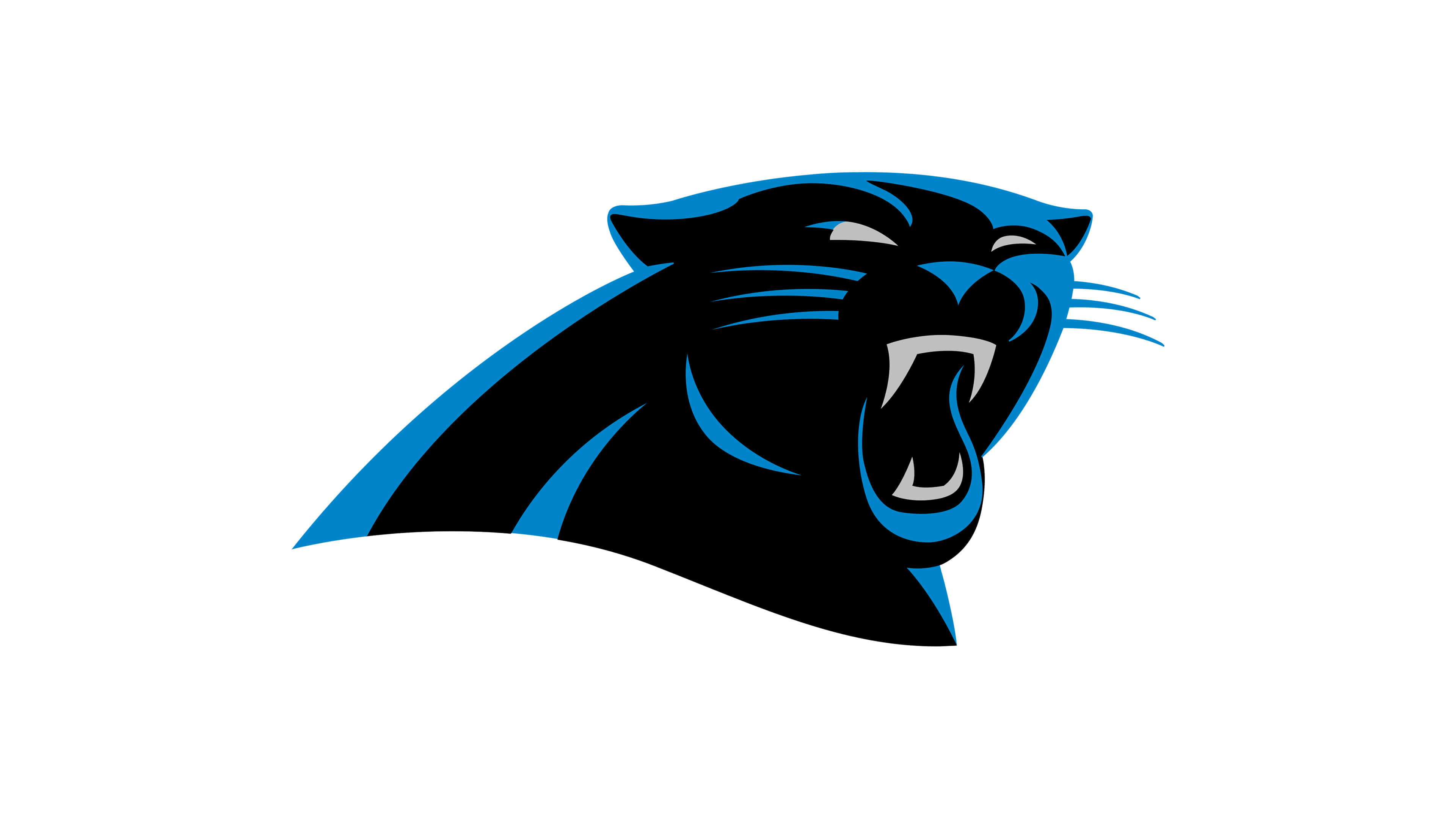 Carolina Panthers Nfl Logo Uhd 4k Wallpaper - Carolina Panthers Logo Png , HD Wallpaper & Backgrounds