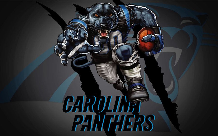 Nfl Carolina Panthers Team Logo Wallpaper Hd - Carolina Panthers Cool Logo , HD Wallpaper & Backgrounds