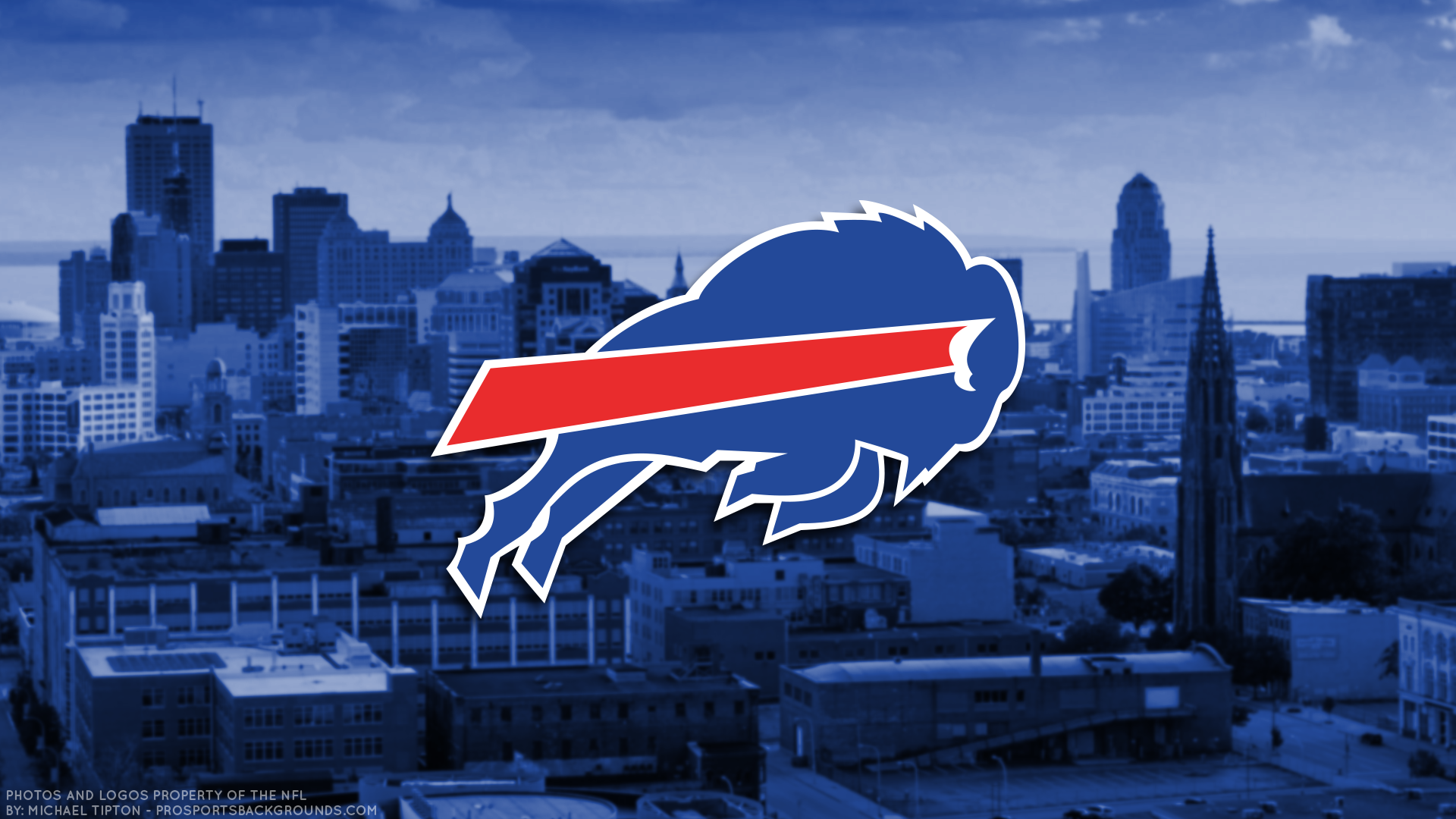 Buffalo Bills Wallpaper - Buffalo Bills Logo 2017 , HD Wallpaper & Backgrounds