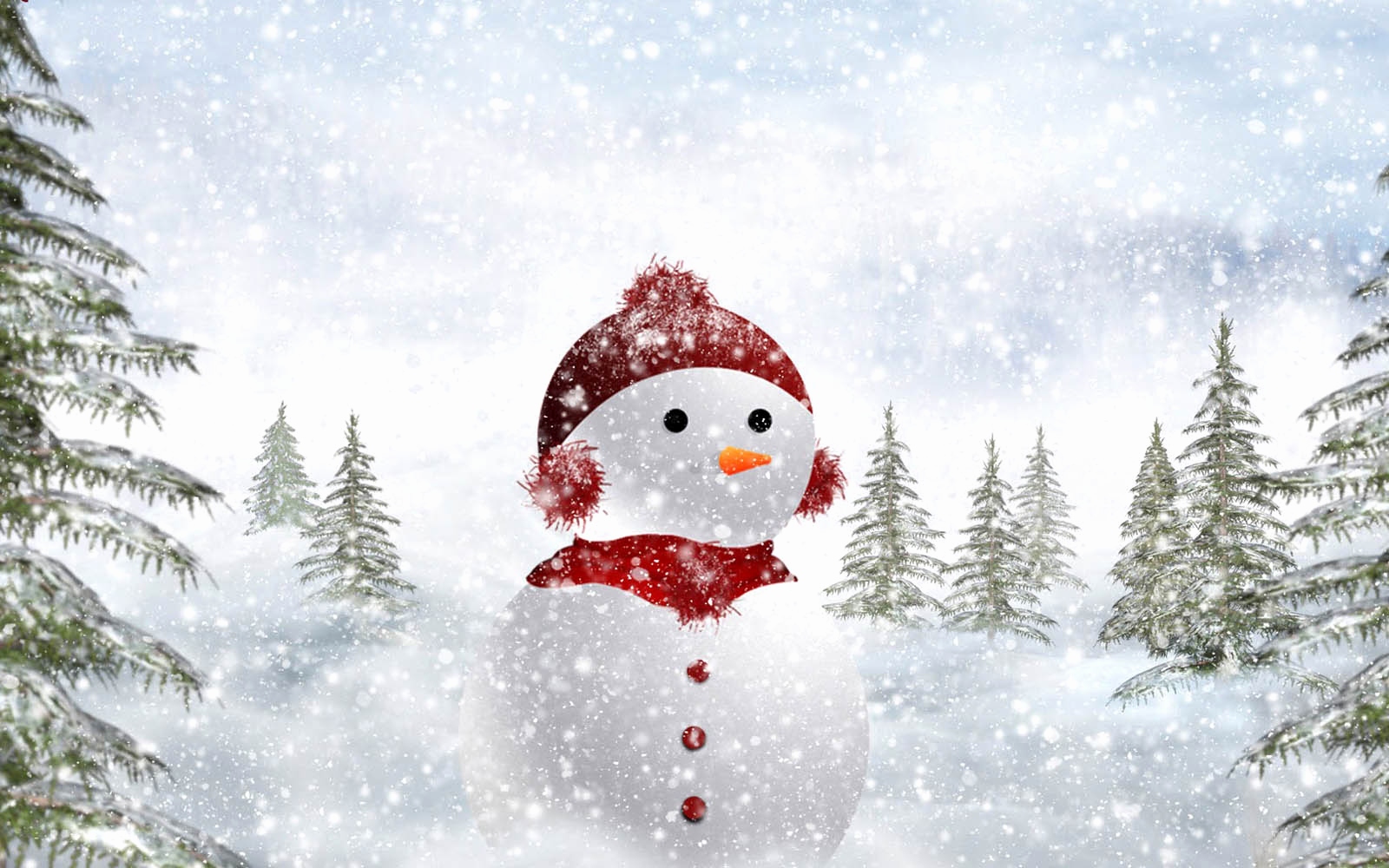 Free Snowman Christmas Snowman Wallpaper Desktop , HD Wallpaper & Backgrounds