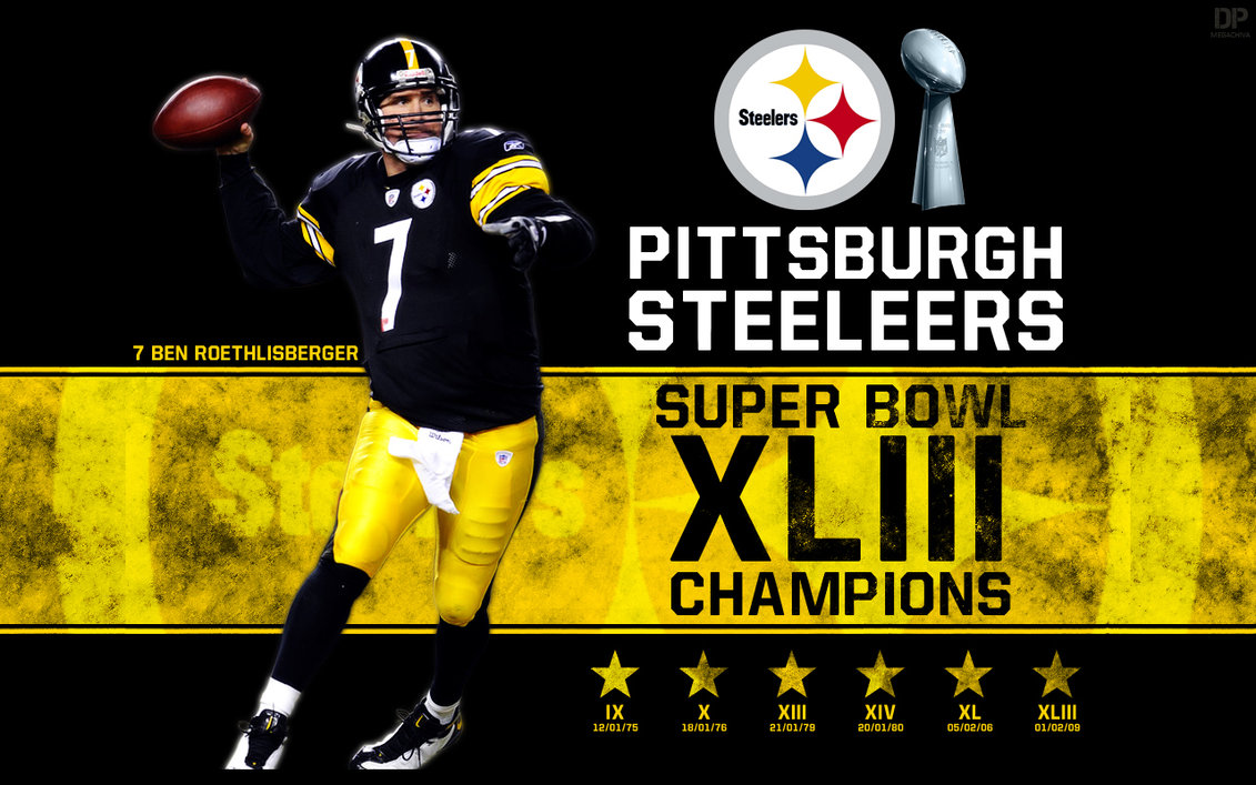 Pittsburgh Steelers Wallpaper By Dp Megachiva - Pittsburgh Steelers , HD Wallpaper & Backgrounds