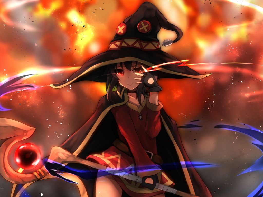 Megumin Wallpaper Hd , HD Wallpaper & Backgrounds