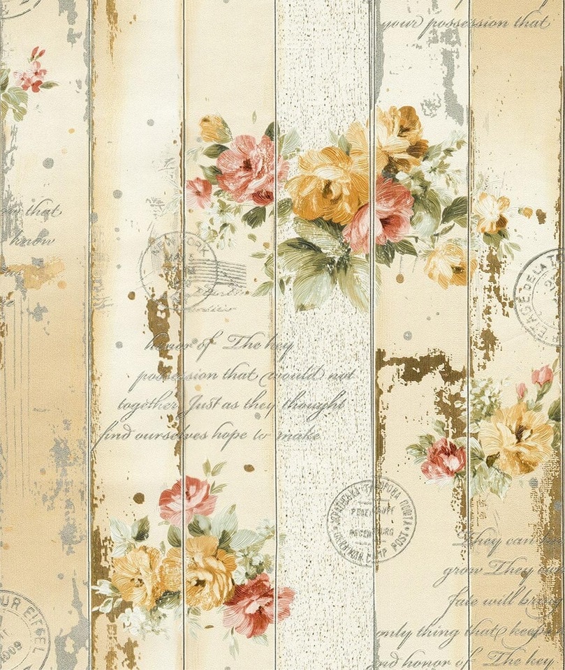 Vintage Floral Paper , HD Wallpaper & Backgrounds