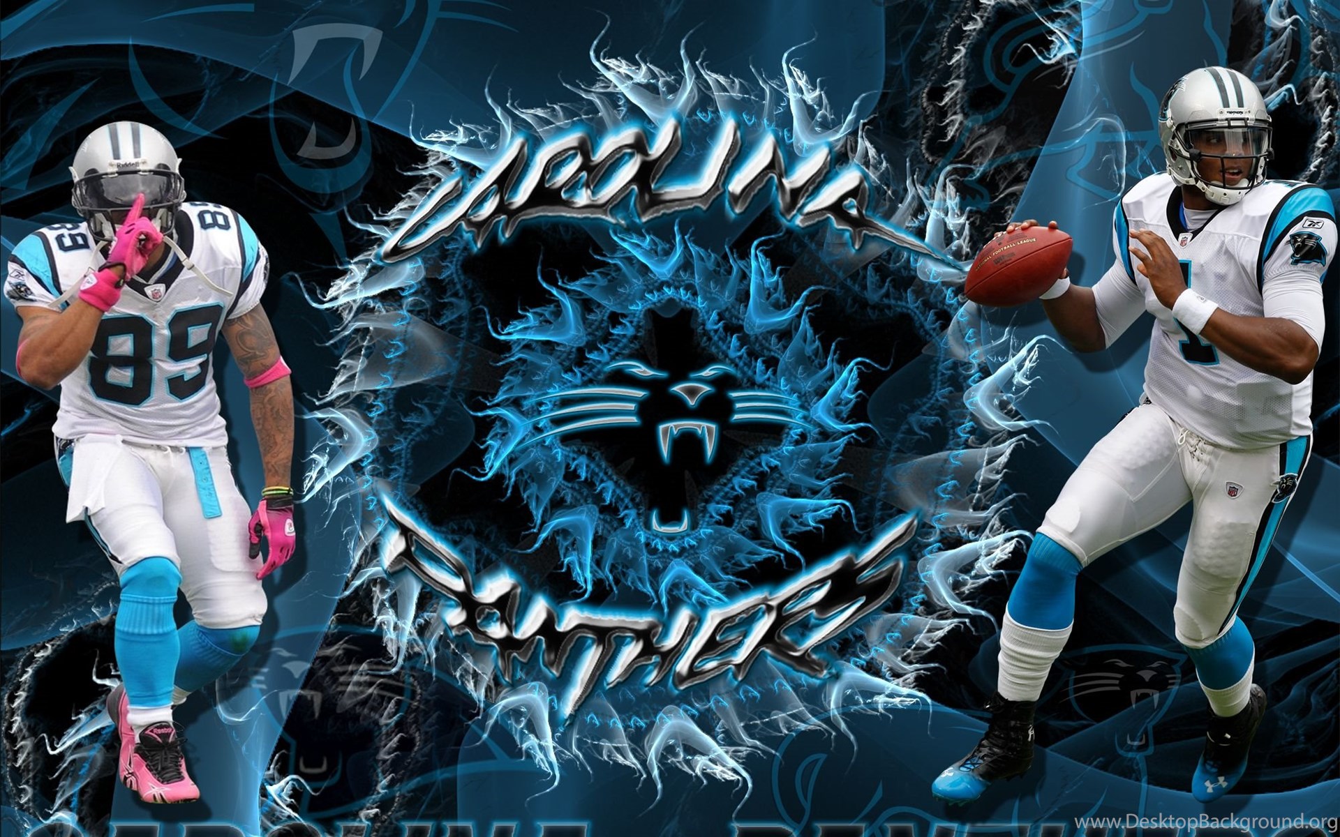 Carolina Panthers Nfl Football Te Wallpapers - Carolina Panthers , HD Wallpaper & Backgrounds