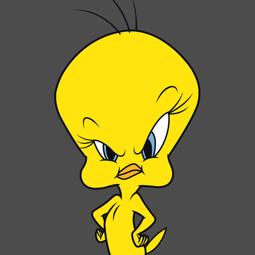 Pics Photos Tweety Bird Angry Tweety Bird Wallpaper - Tweety Bird Angry Face , HD Wallpaper & Backgrounds