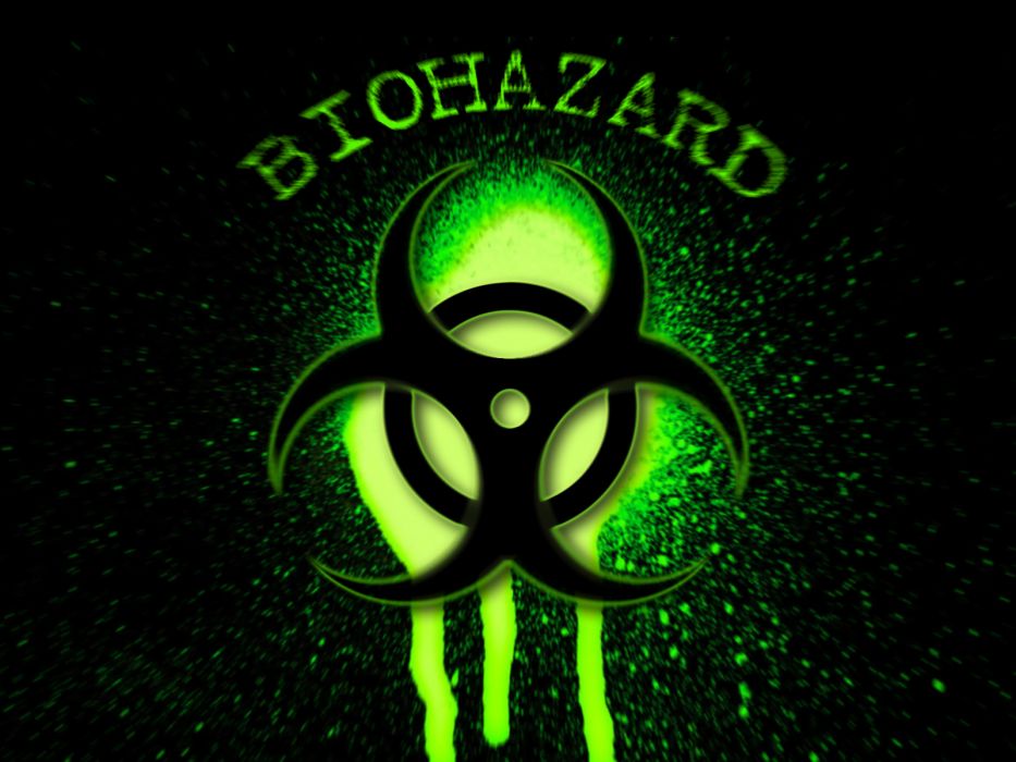 Biohazard Wallpaper - Signs Biohazard Sign , HD Wallpaper & Backgrounds