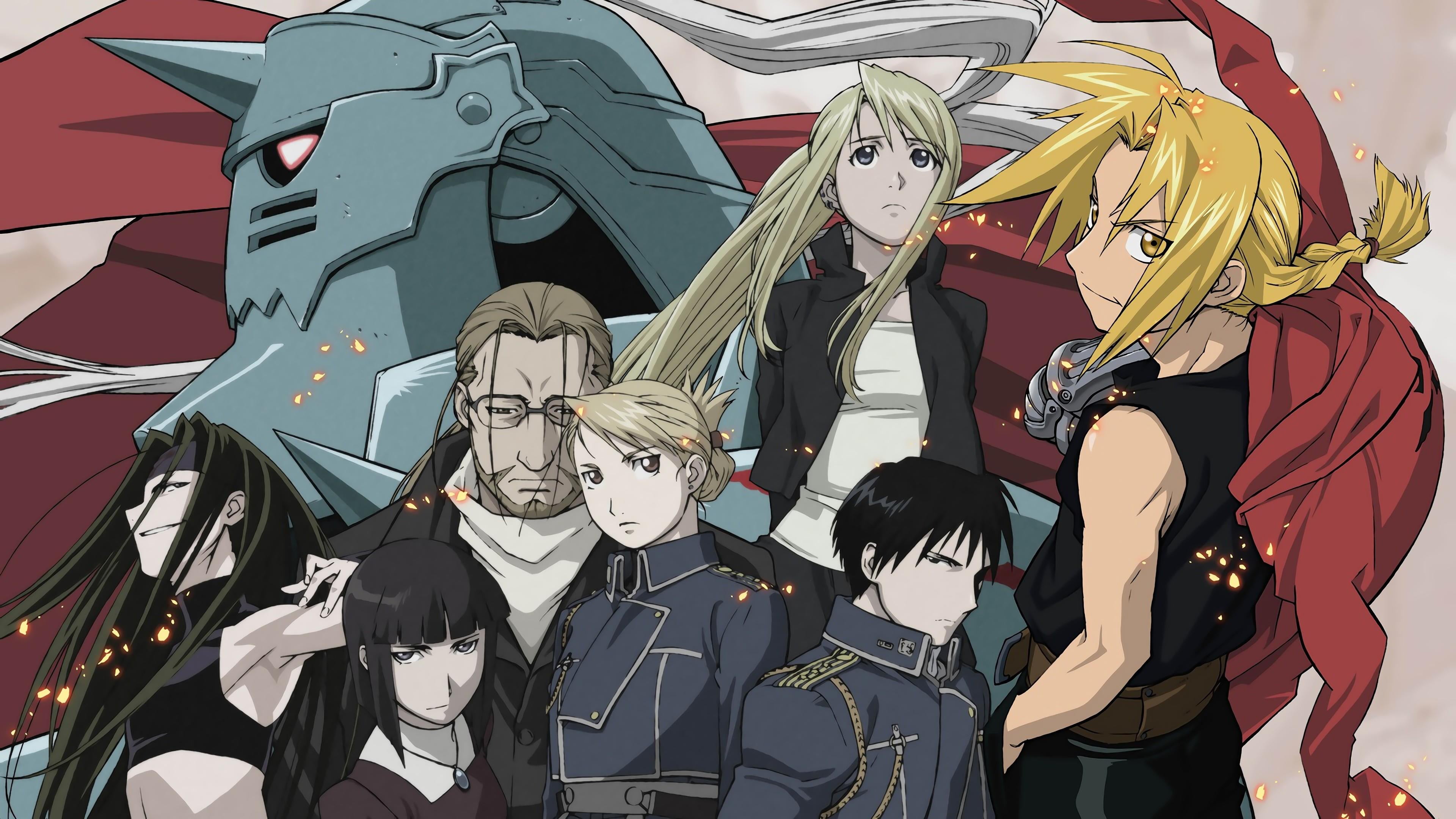 Full Metal Alchemist Anime , HD Wallpaper & Backgrounds