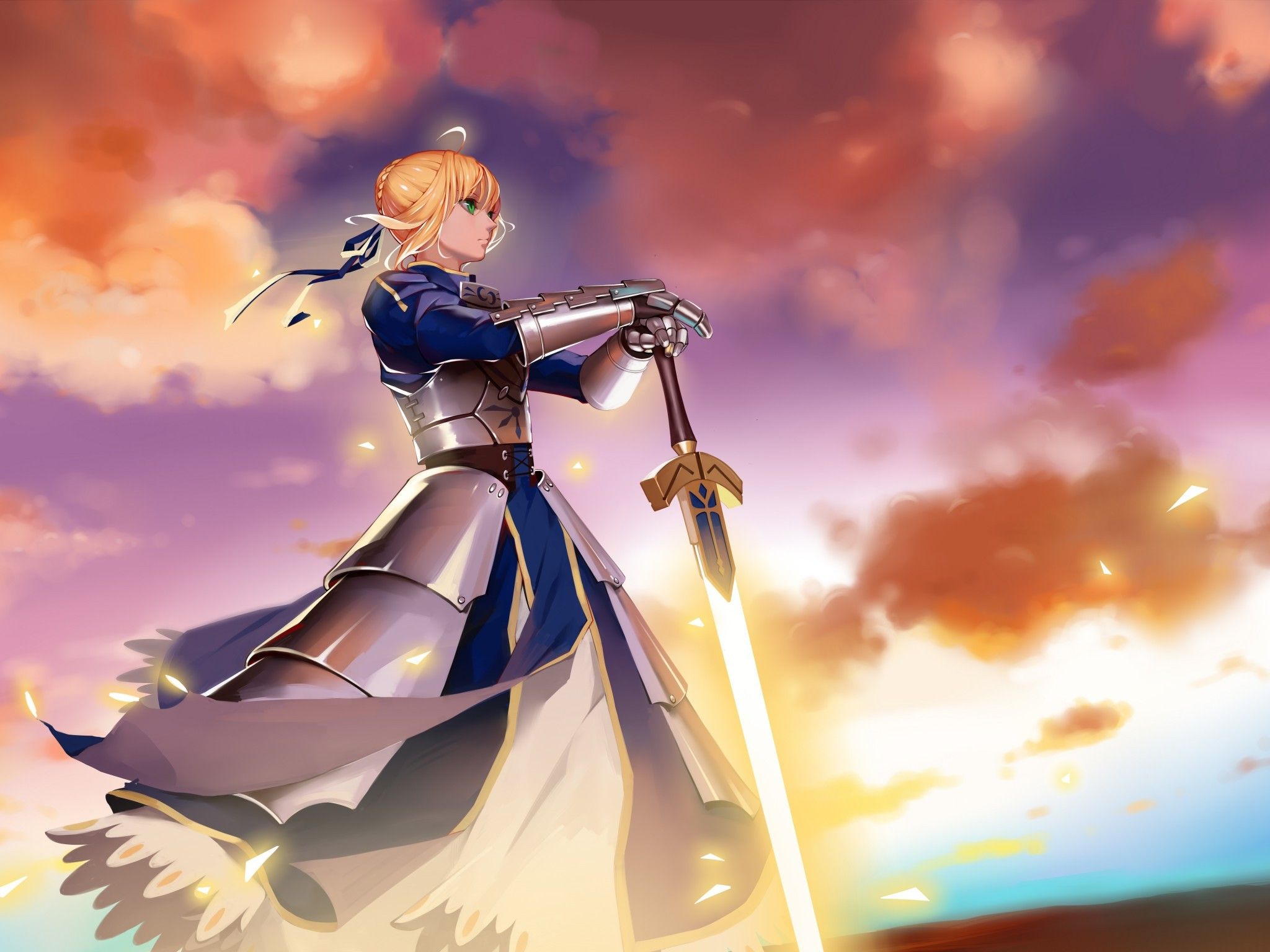 Download Fate Stay Night, Saber, Fate Series 
 Data-src - Fate Saber Wallpaper 4k , HD Wallpaper & Backgrounds