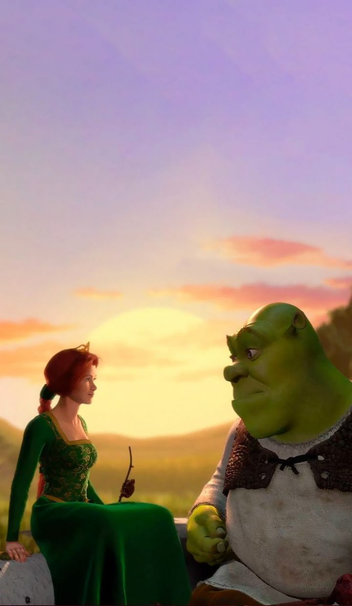 Shrek And Fiona - Shrek And Princess Fiona , HD Wallpaper & Backgrounds
