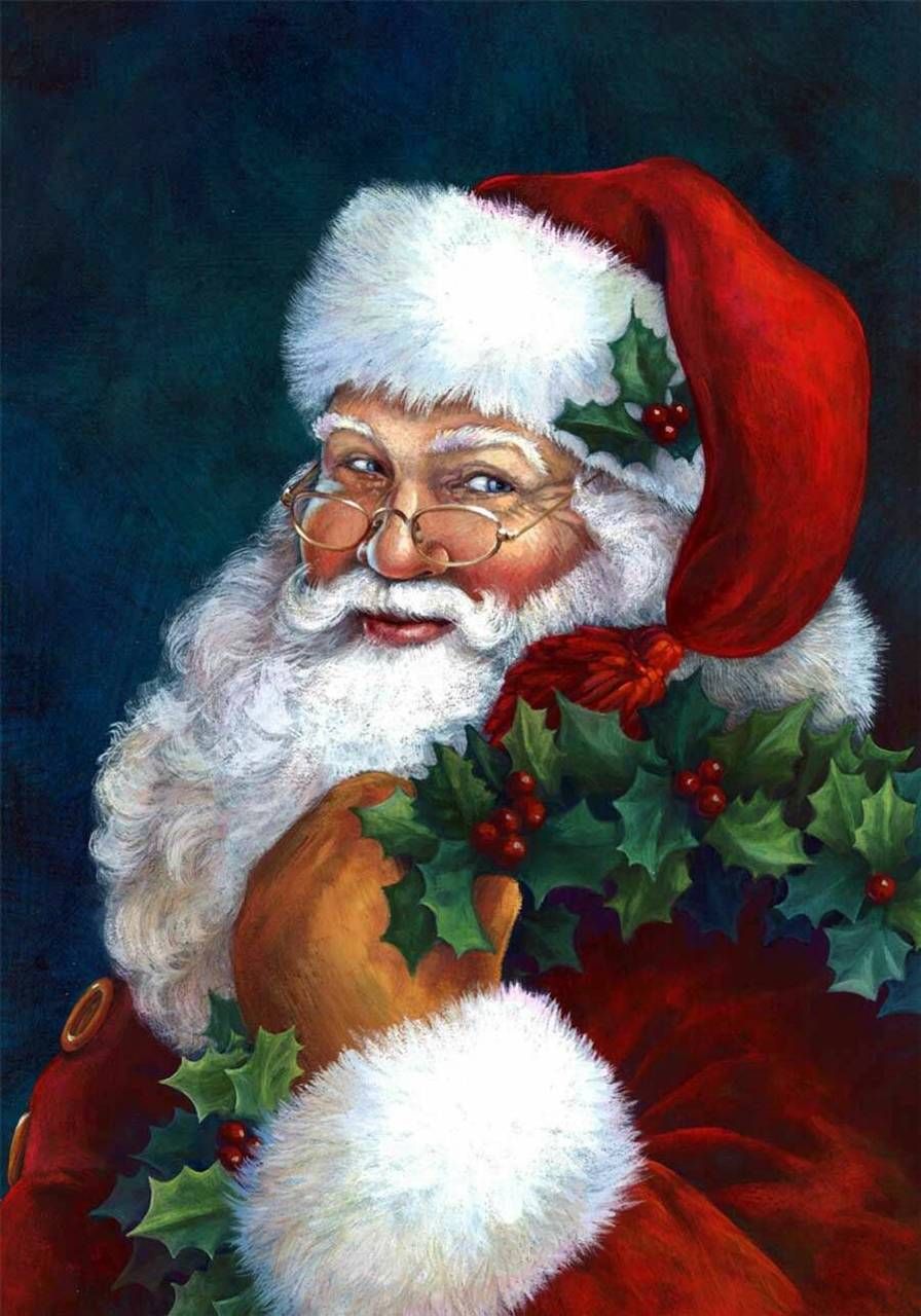 Full Hd Santa Claus , HD Wallpaper & Backgrounds