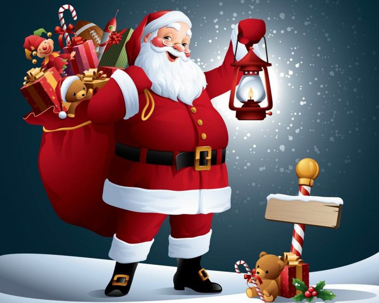 Merry Christmas 
 Data-src /full/1447257 - Christmas Santa Claus , HD Wallpaper & Backgrounds
