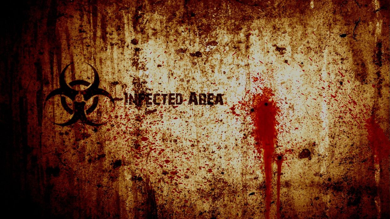 Blood Biohazard Grunge Wallpaper - Danger Background Images Hd , HD Wallpaper & Backgrounds