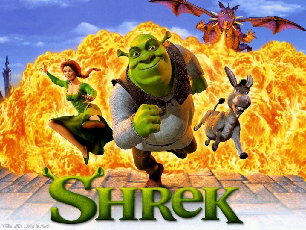 Shrek Fiona - Shrek Fiona Donkey Dragon , HD Wallpaper & Backgrounds