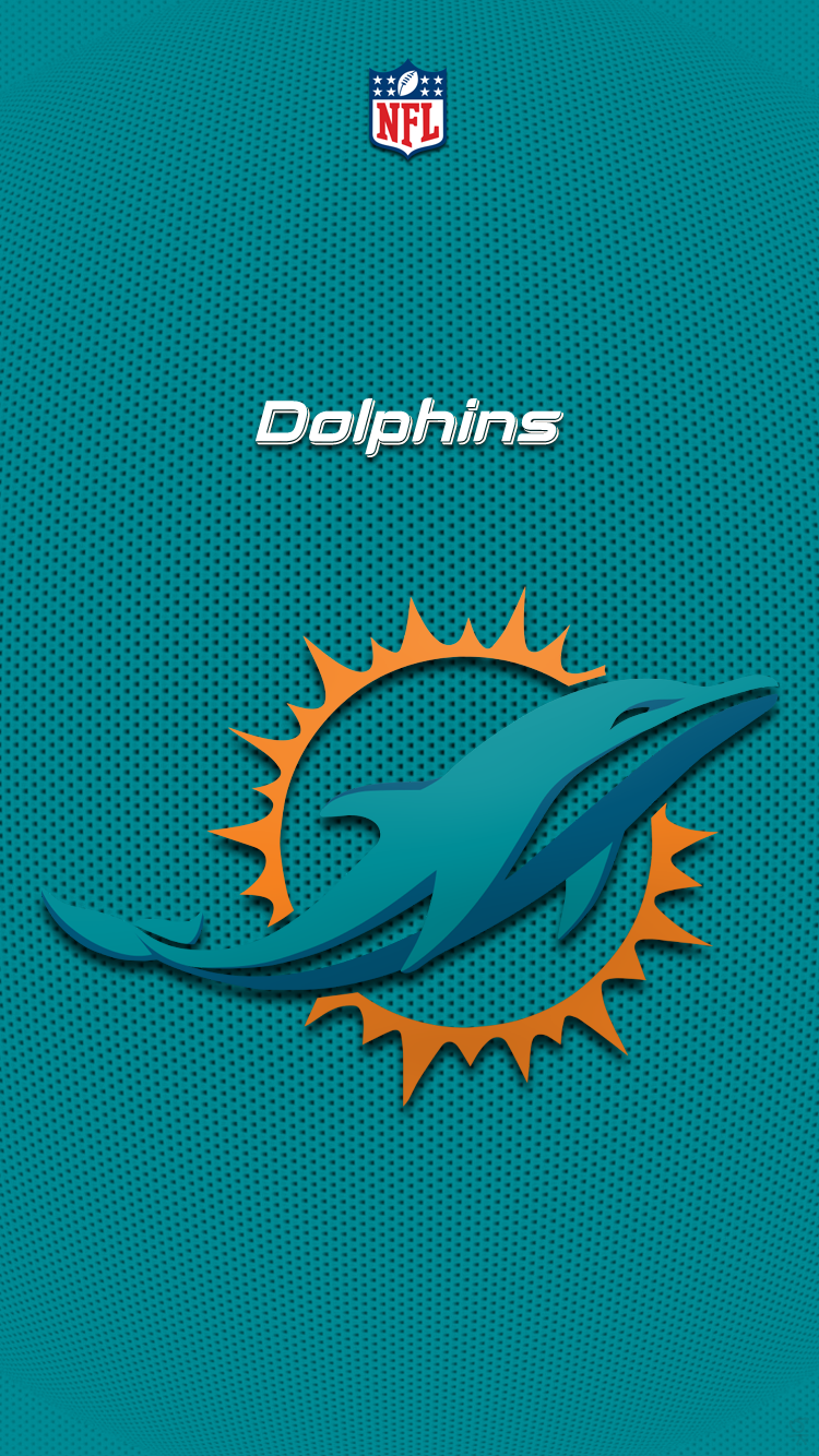 Miami Dolphins Wallpaper Gallery - Miami Dolphins Iphone 7 Plus , HD Wallpaper & Backgrounds