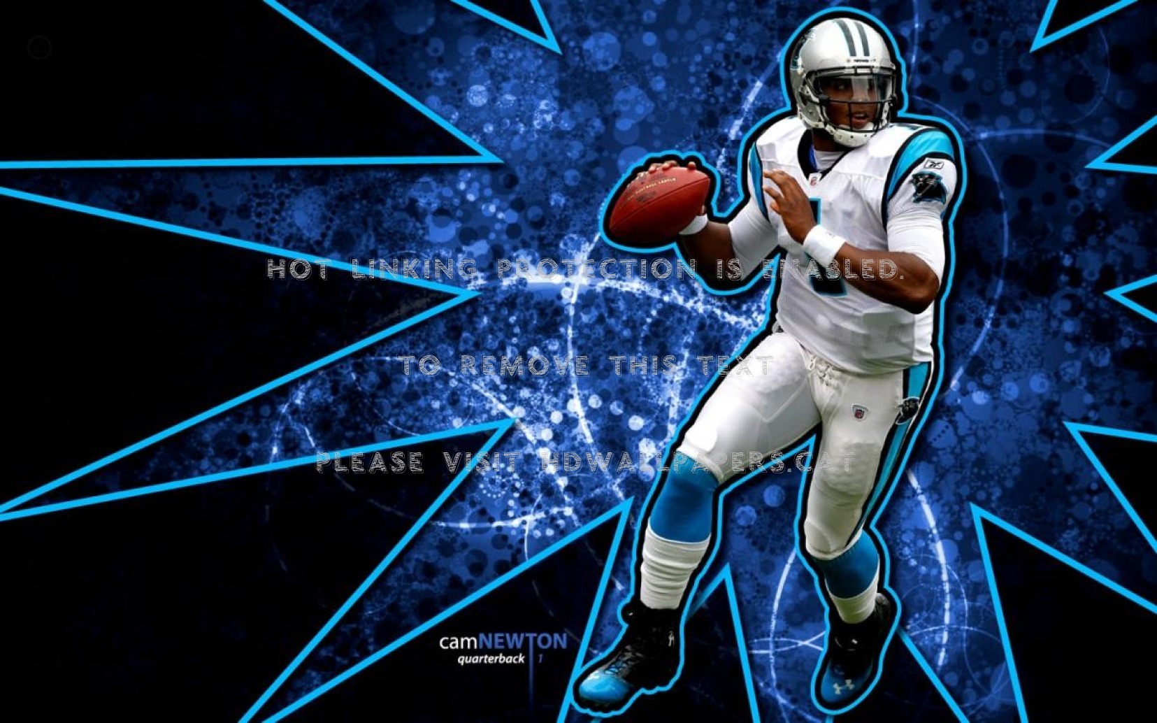 Carolina Panthers Quarterback - Cam Newton , HD Wallpaper & Backgrounds