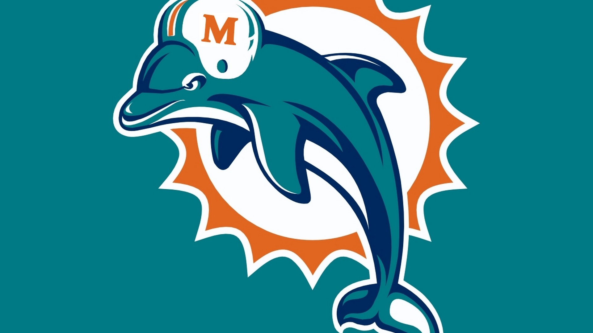 Windows Wallpaper Miami Dolphins With Resolution Pixel - Miami Dolphins Logo 2012 , HD Wallpaper & Backgrounds