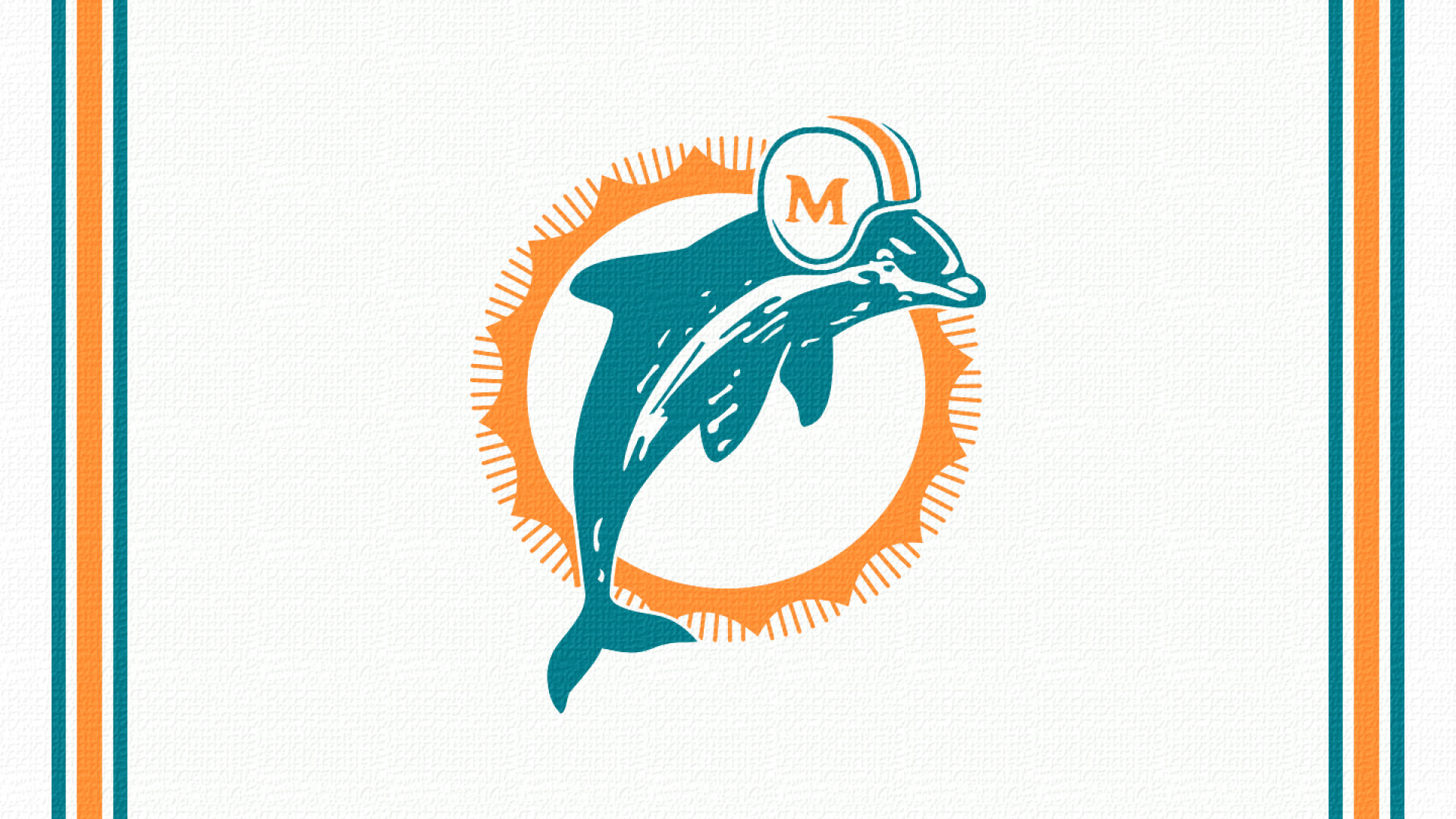 Miami Dolphins Retro Wallpaper - Miami Dolphins Logo , HD Wallpaper & Backgrounds