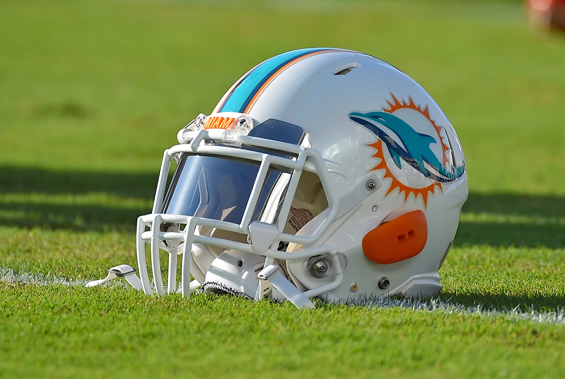 Miami Dolphins Helmet 2018 , HD Wallpaper & Backgrounds