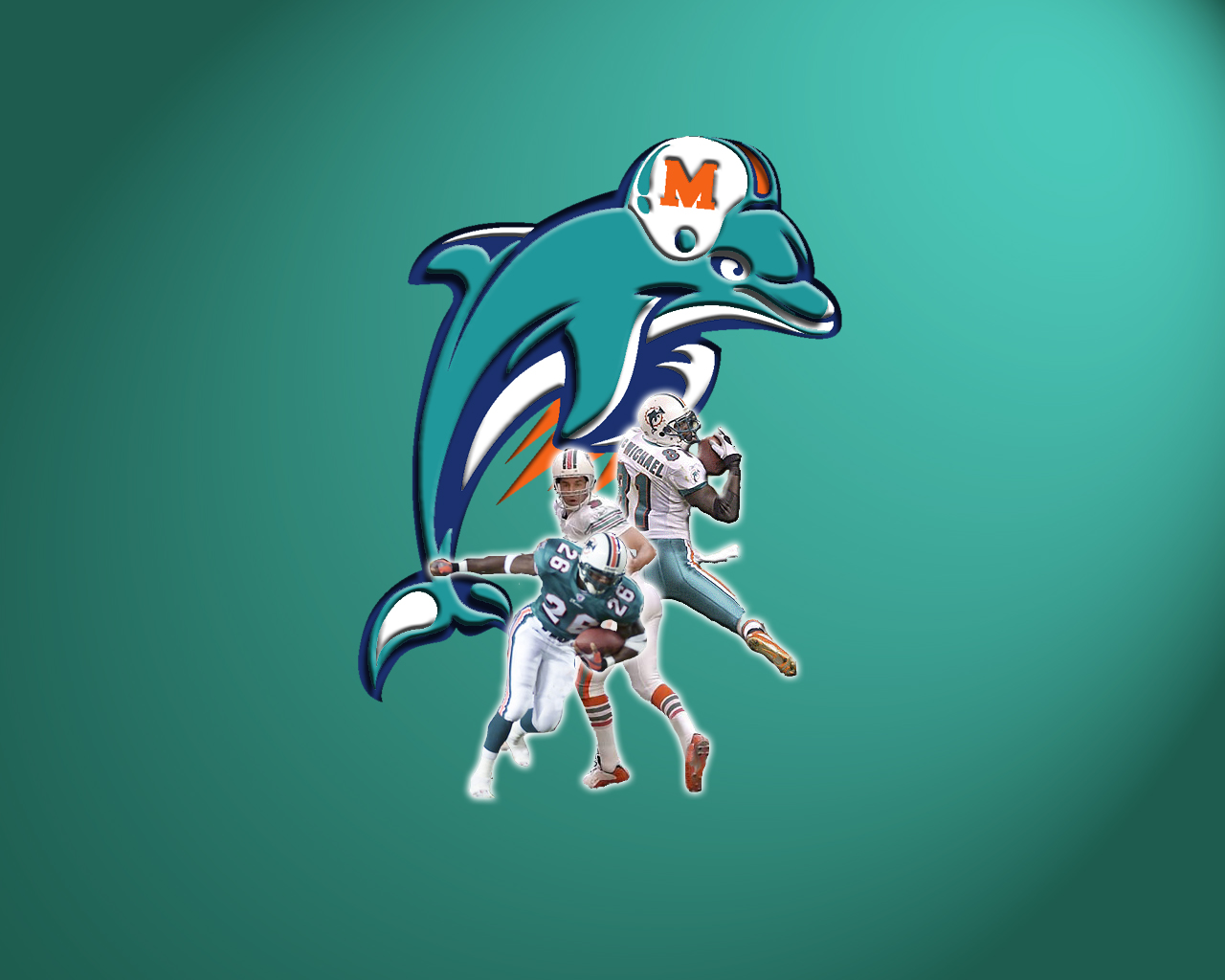 Football Wallpapers Miami Dolphins Wallpaper - Happy New Year Miami Dolphins , HD Wallpaper & Backgrounds