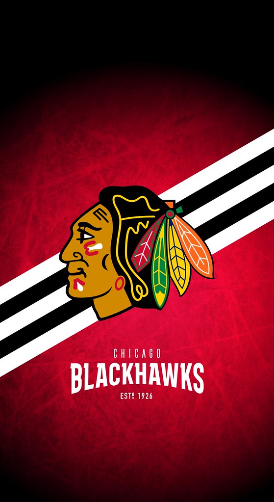 Chicago Blackhawks Wallpaper - Chicago Blackhawks Iphone X , HD Wallpaper & Backgrounds