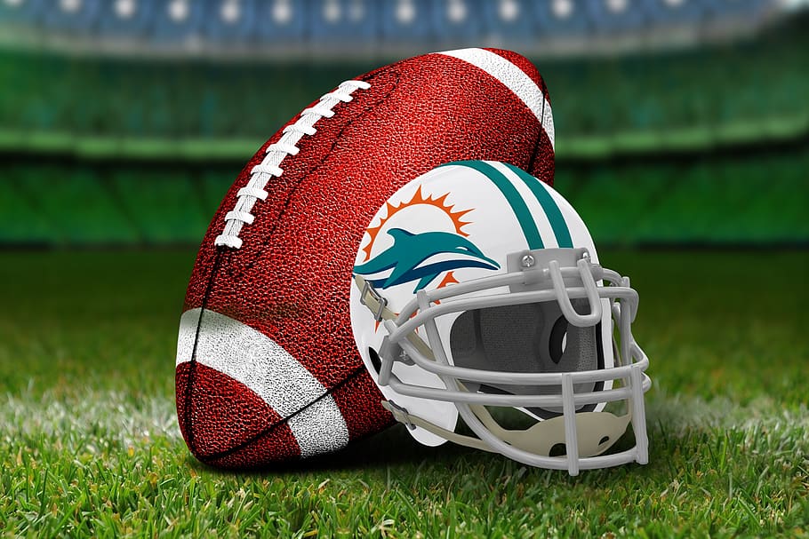 American Football, National Football League, Nfl, Miami - Miami Dolphins Litecoin , HD Wallpaper & Backgrounds