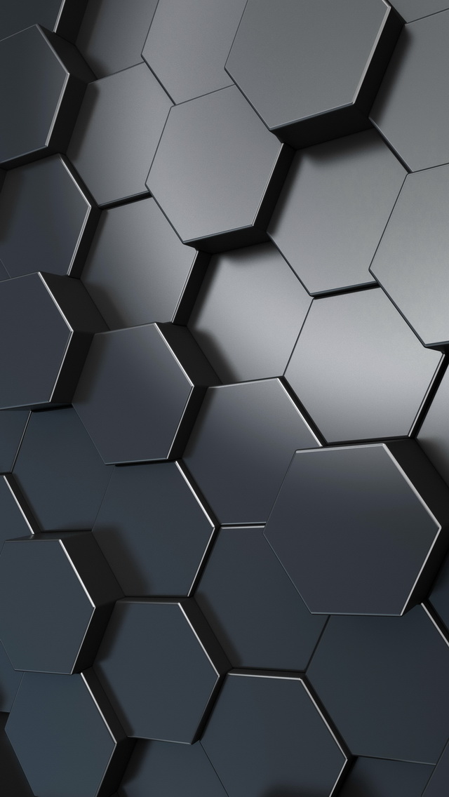 Iphone Hexagon Wallpaper - Phone Wallpaper Hexagon , HD Wallpaper & Backgrounds