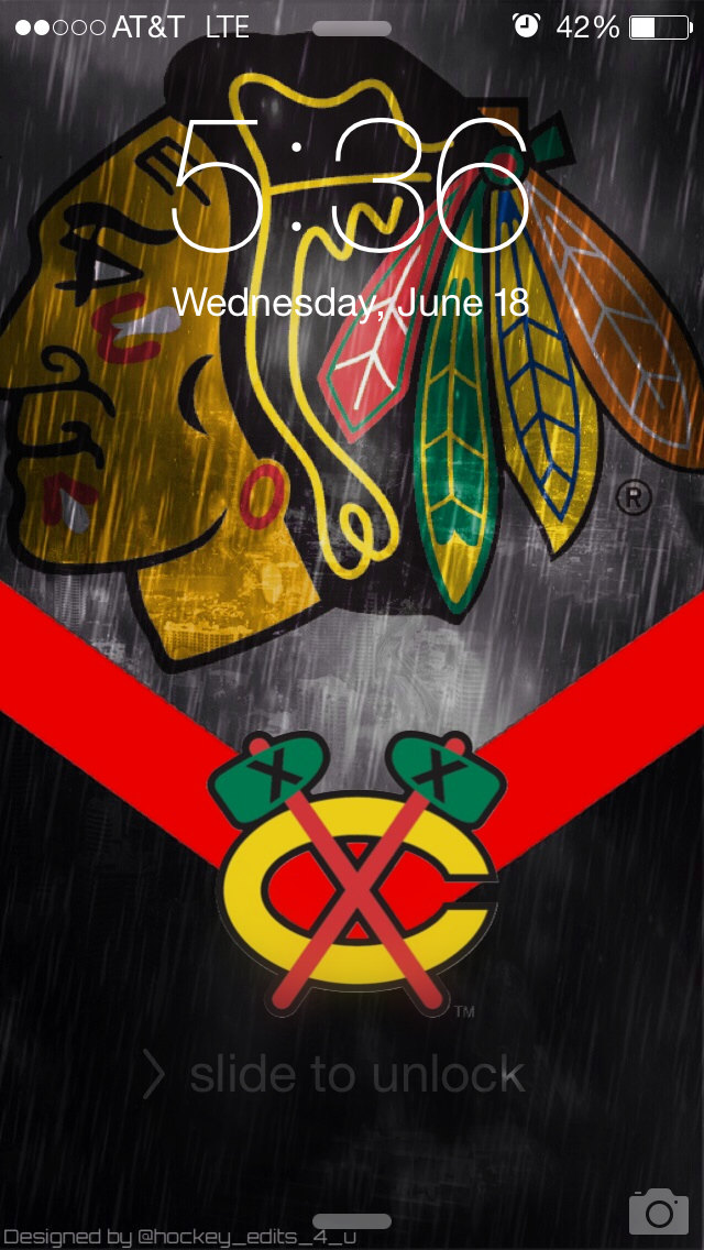 Chicago Blackhawks Wallpaper Iphone X , HD Wallpaper & Backgrounds