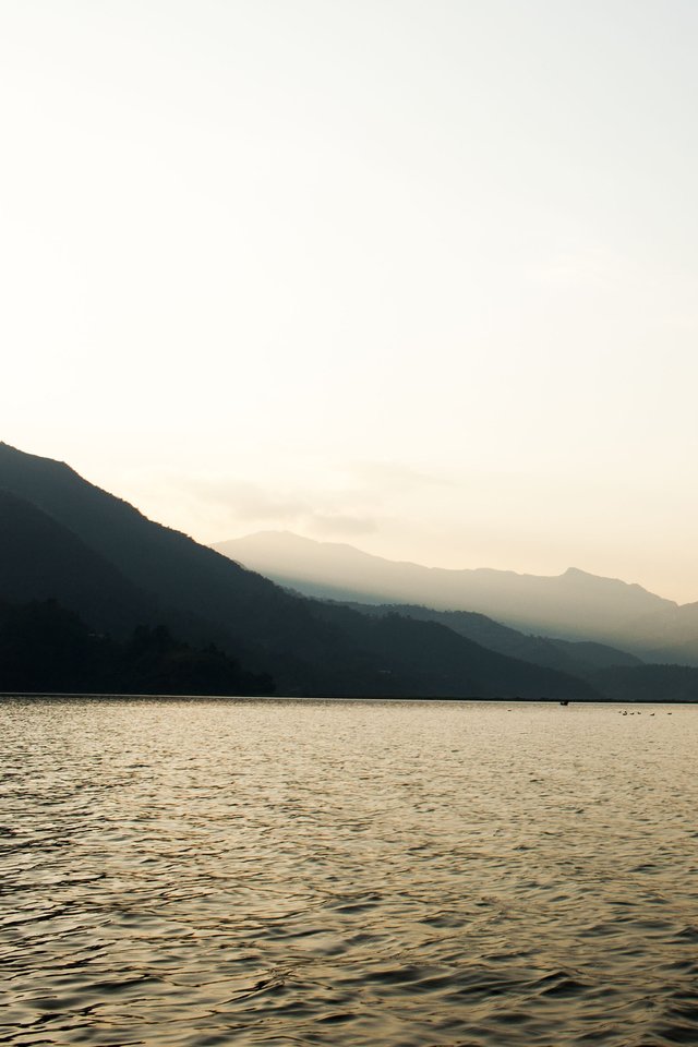 Lake, Phewa, Dawn, Sunset, View, Sunrise, Nature, Calm - Summit , HD Wallpaper & Backgrounds