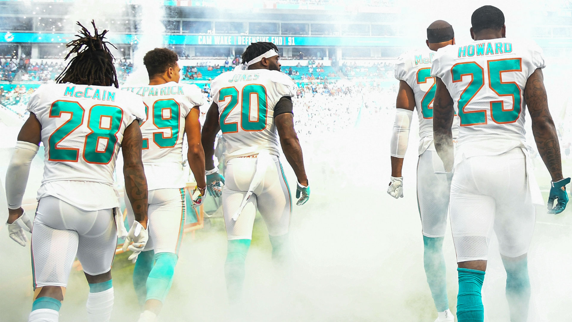 Miami Dolphins Wallpaper Hd - Miami Dolphins Defense 2019 , HD Wallpaper & Backgrounds