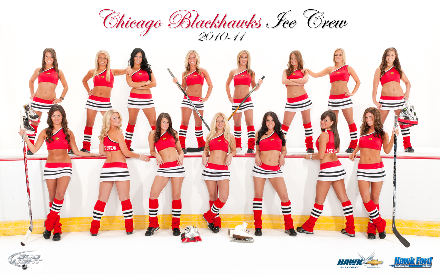 Chicago Blackhawks Ice Crew 2010 , HD Wallpaper & Backgrounds