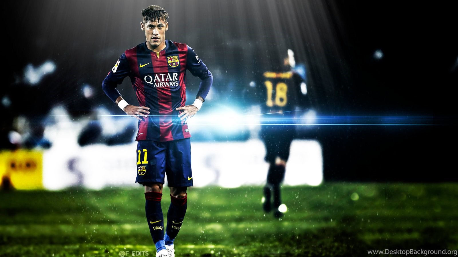 Barcelona S Neymar Jr - Neymar Jr Full Hd , HD Wallpaper & Backgrounds