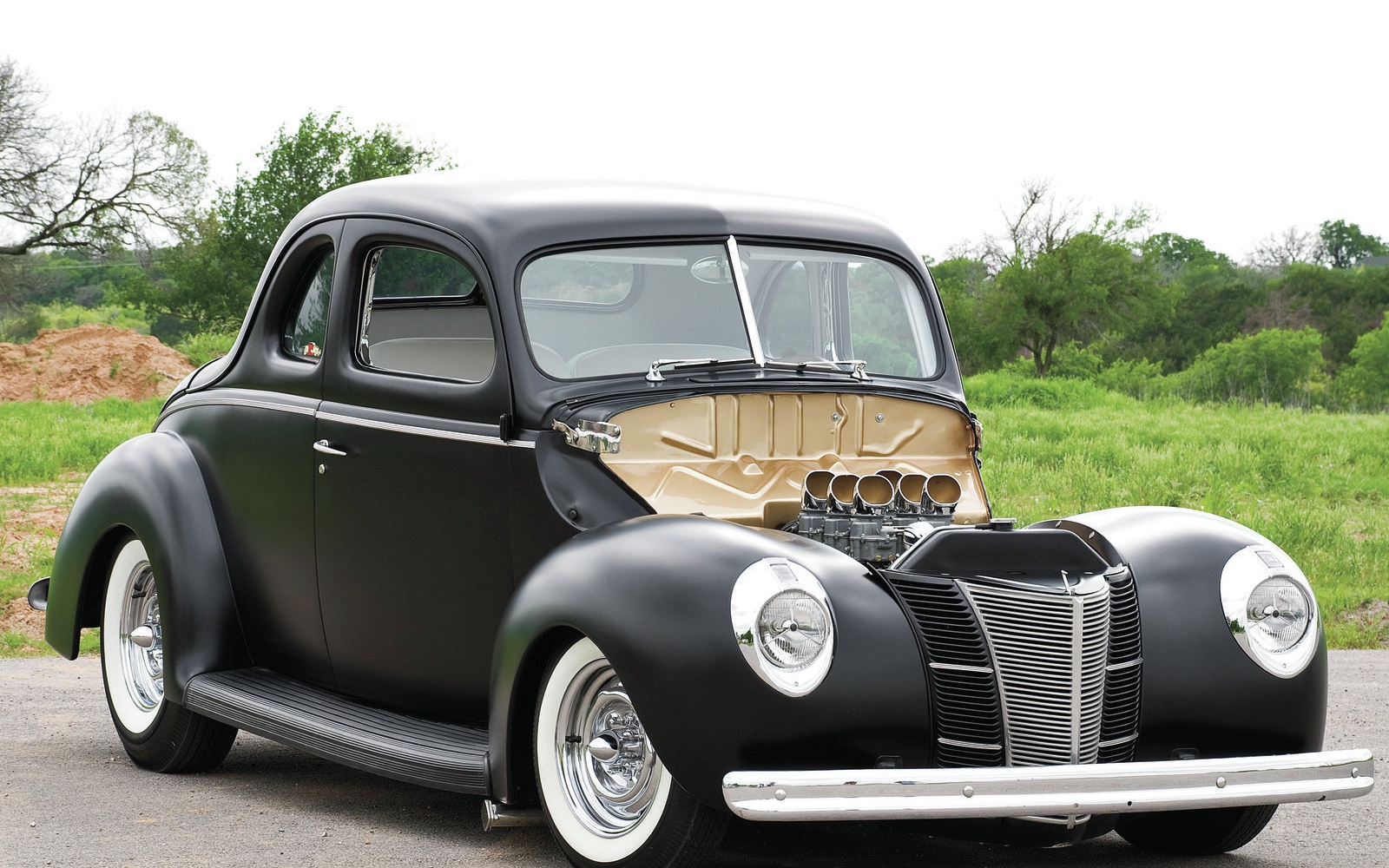 Ford Hot Rod Wallpaper - 1940 Ford Deluxe Hot Rod , HD Wallpaper & Backgrounds