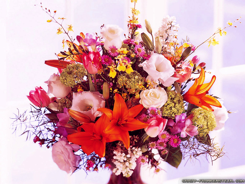 Flowers In Vase , HD Wallpaper & Backgrounds