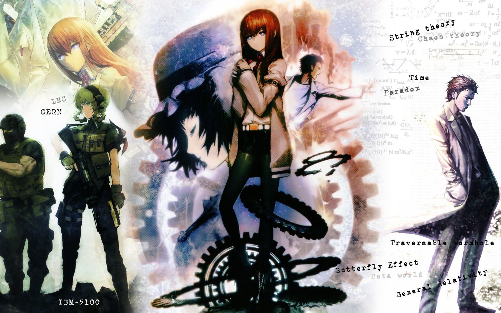 Steins Gate Anime 19 Wide Wallpaper - Steins Gate , HD Wallpaper & Backgrounds