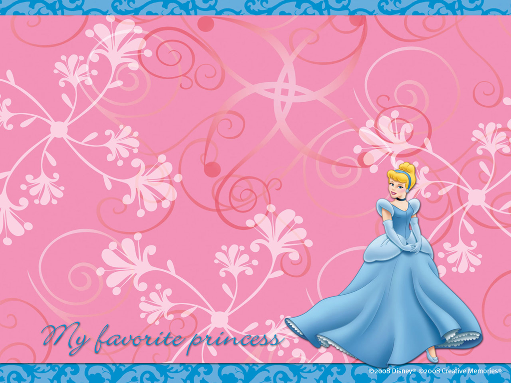 Birthday Background Design Princess , HD Wallpaper & Backgrounds