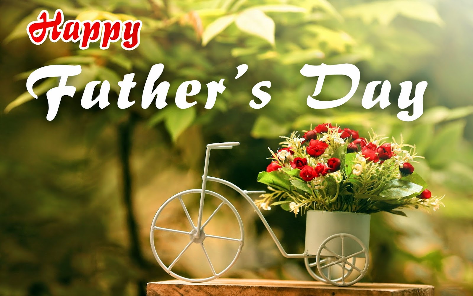 Happy Fathers Day With Flowers , HD Wallpaper & Backgrounds