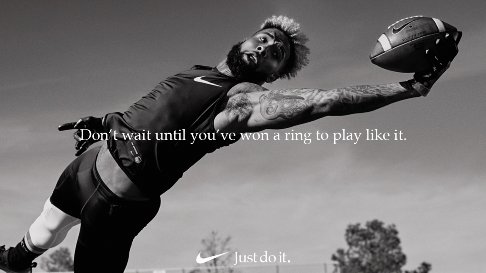 Odell Beckham Jr Nike Ad , HD Wallpaper & Backgrounds