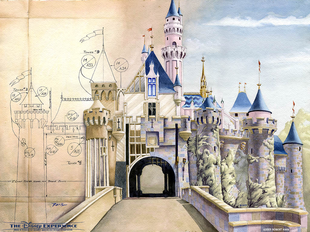 Cool Disney Wallpapers - Vintage Disneyland , HD Wallpaper & Backgrounds