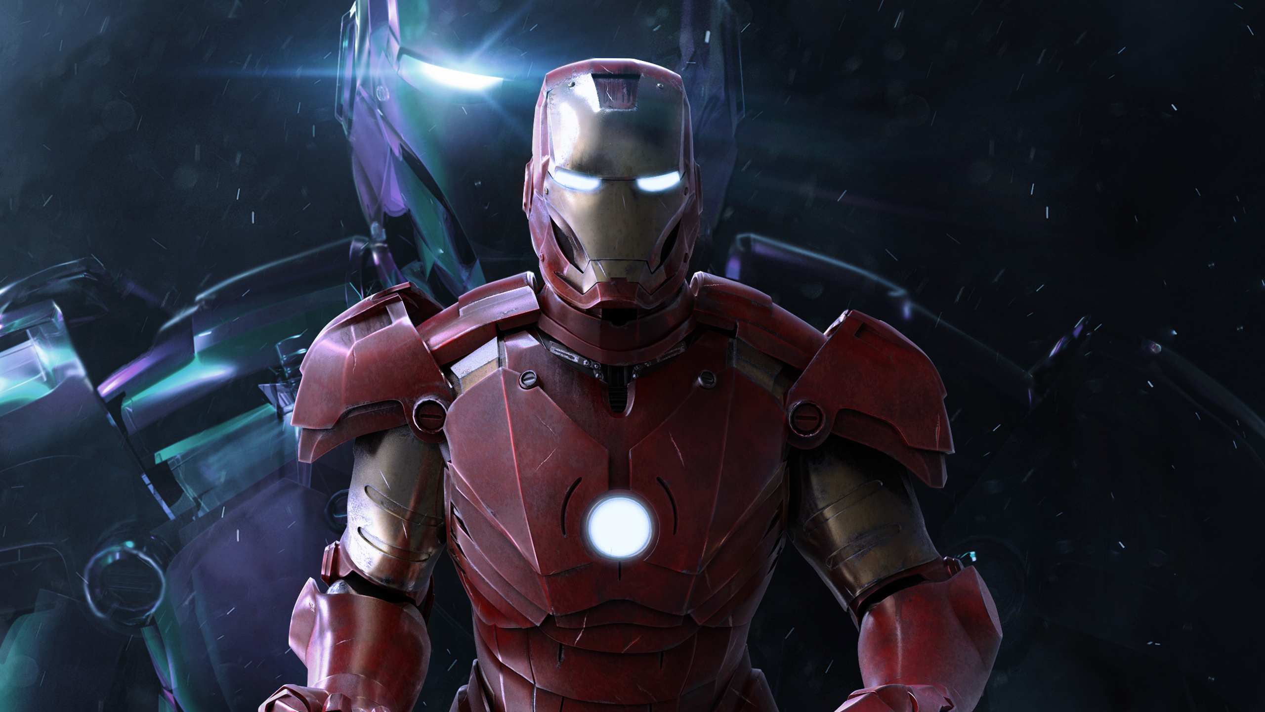 Iron Man Silver Armor , HD Wallpaper & Backgrounds