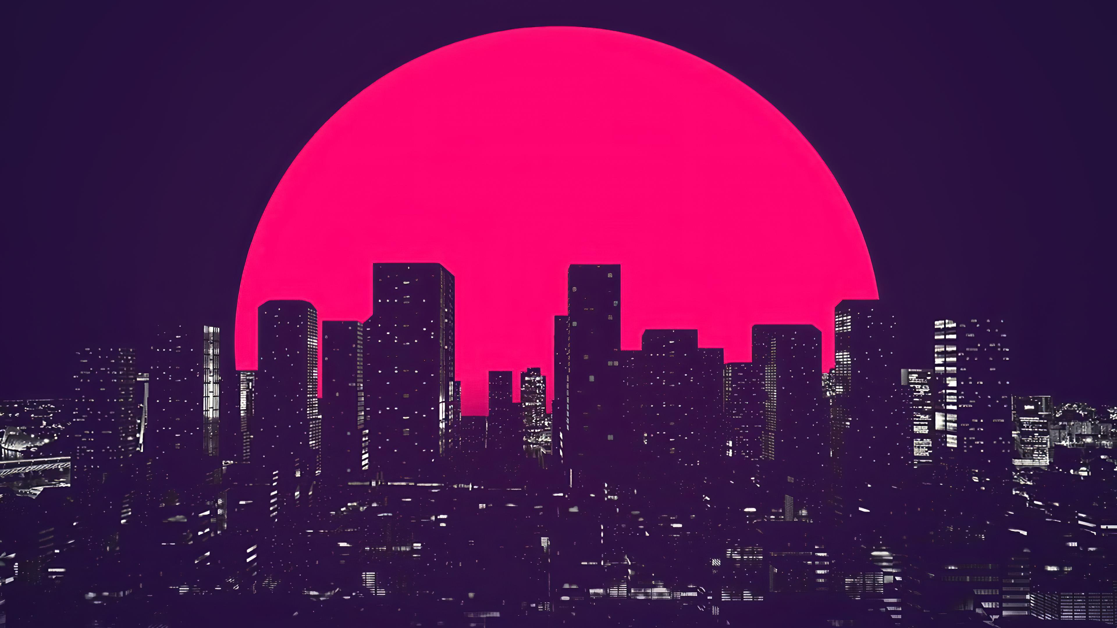 Minimalist Wallpaper City (#3091128) - HD Wallpaper & Backgrounds Download